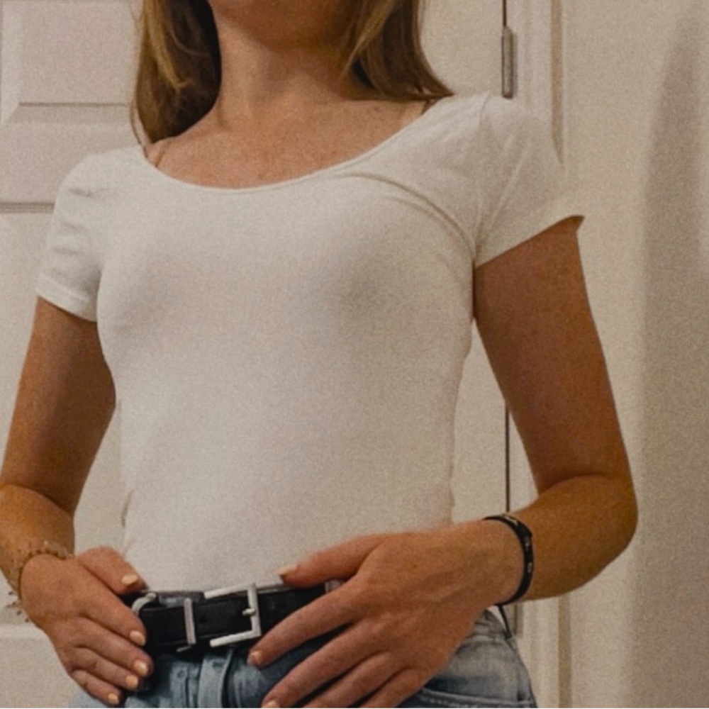 white under shirt